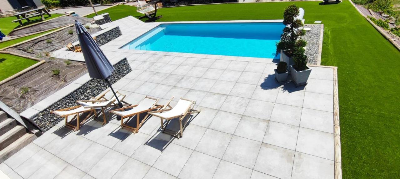 Chambre 2 Vue Lac Av Piscine Prunières エクステリア 写真